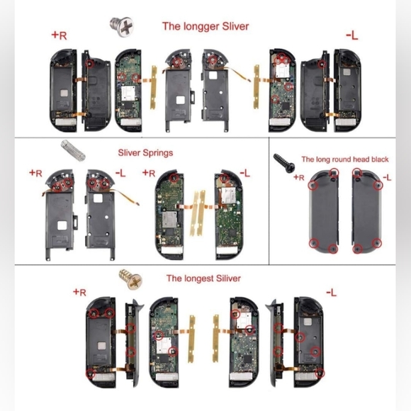 DIY Replacement Shell Buttons for Nintendo Switch & Switch OLED - Picture 2 of 9